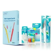 TEPE Implant Care Kit - Implant Care & Maintenance Toothbrushes Soft Bristles - 1 Kit