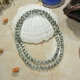 thumbnail image 3 of 36 Inch 8MM Matte Finish Semi-precious Genuine Kiwi Jasper Long Endless Infinity Beaded Strand Necklace, 3 of 3