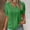 Green, variant on Sentmoon Womens Patchwork Shirts Crew Neck Short Sleeve Lace Tops Cute Casual Basic Plus Size Womens Summer Tops 2025 Clearance Sales Today Deals Prime