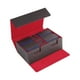 thumbnail image 3 of Estuche organizador de cartas de juego multifunción con capacidad para 400 cartas coleccionables Interior rojo y azul., 3 of 9