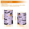thumbnail image 6 of Yayeee Flameless Candles with Remote Flickering Battery Operated Multi Color Changing, Light Purple Halloween Black Cat, 6 of 7