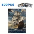 thumbnail image 4 of 500/1000 Pieces Adult Puzzles, High Quality, Stress-Relief Fun Family Game, Suitable for Birthdays, Christmas, Halloween, Best Gift, Deeply Loved by Puzzle Enthusiasts, 4 of 9