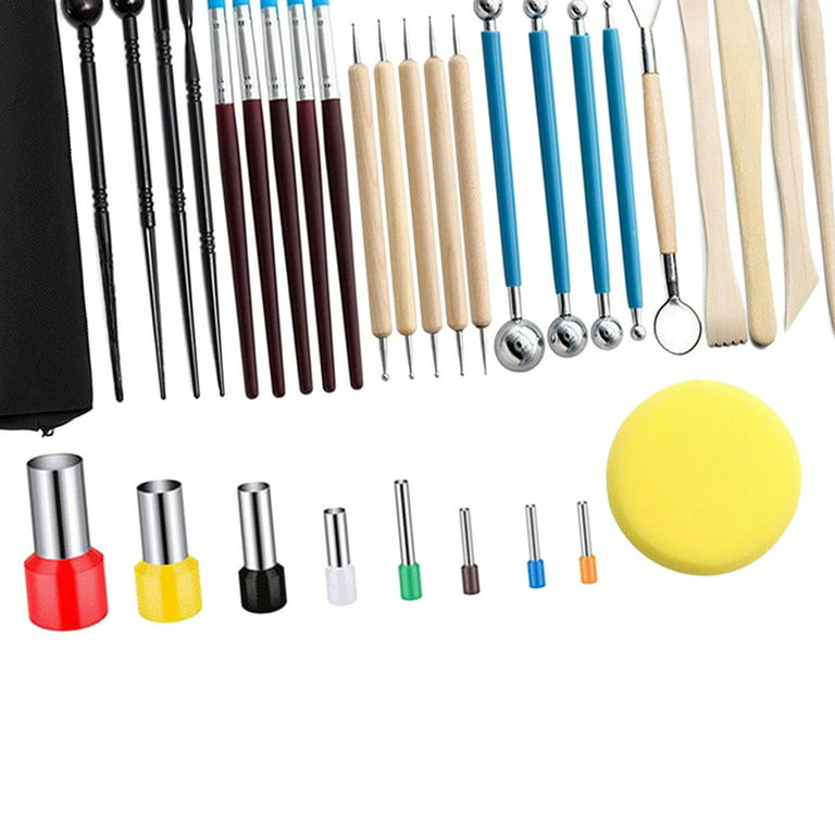 32 Pcs Polymer Clay Tools, Clay Sculpting Tools, Ball Stylus