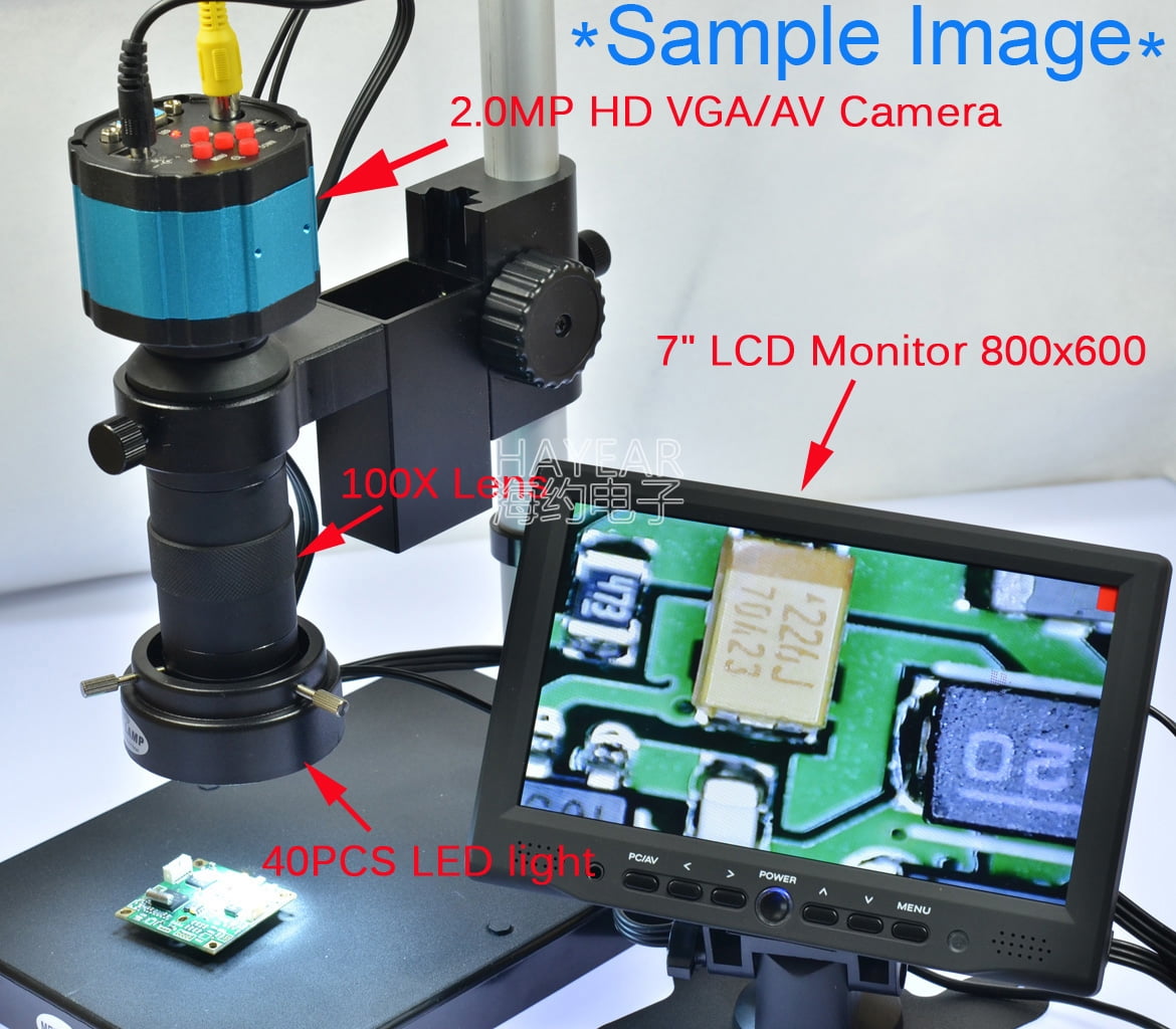 Industry Lens 8X -100X Magnification Adjustable 25mm Zoom C-mount Lens Glass for Industry Microscope Camera Eyepiece Magnifier