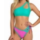 thumbnail image 3 of Conjunto de Trajes de Baño de Bikini de las Mujeres con Amarre de Hombro Dividido de Dos Piezas, Trajes de Baño de Playa de Verano para Vacaciones en la Piscina, 3 of 7