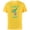 Yellow, variant on Star Wars Yoda Best Aunt Yoda Chibi Portrait Mother’s Day - Short Sleeve Cotton T-Shirt for Adults - Customized-Black