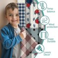 thumbnail image 3 of Blackout Kids Curtains,Pioneer Flower Floral Print Pattern Childrens Insulated Curtains Set Of 2,Bedroom Essentials,Toddler Room Decor 42"x54", 3 of 5
