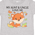 thumbnail image 4 of Inktastic My Aunt and Uncle Love Me Little Fox Boys or Girls Toddler T-Shirt, 4 of 5