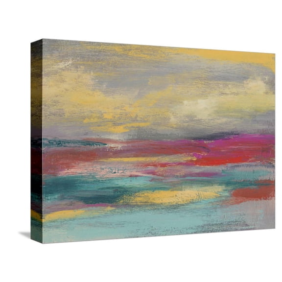 Art.com Sunset Study I Stretched Canvas Print Wall Art by Jennifer Goldberger, 16" x 12"
