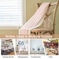 thumbnail image 5 of Patchwork burlap table pants Farmhouse style, Country style woven cotton crochet lace, Bohemian style, 63" - style:style3;, 5 of 5