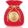 thumbnail image 2 of Luck Bag Decor Money Bag Shape Flower Vase Retro Style Home Vase Decor for Home Owners 1Pcs, 2 of 4
