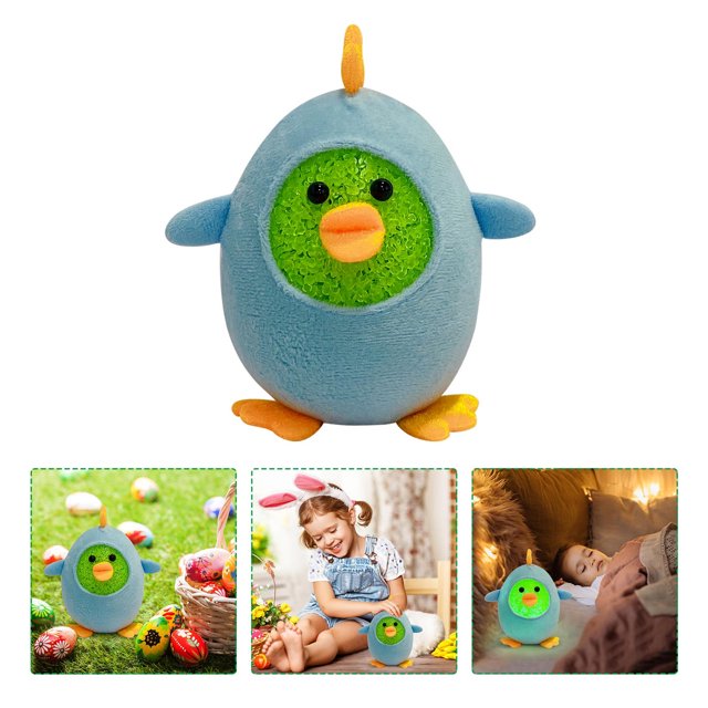 Pascua EVA Chick Diseño de iluminación Decoración Pascua Muñeca Muñeca Decoración de escritorio Wmkox8yii gf7693