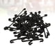 thumbnail image 4 of 50 hebillas para enredaderas, clips de sujeción fijos, ganchos de amarre, hebillas para enredaderas, pinzas para verduras y plantas de jardín (negro), 4 of 7