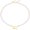 Gold 111, variant on Women's Stainless Steel Creative Angel Number Pendant Necklace Artificial Pearls Collarbone Chain for Women Silver Plated 777
