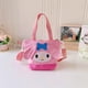 thumbnail image 1 of Caja de almuerzo de dibujos animados para niñas, bolso de mano de Sanriod Mymelody Cinnamorol Kuromi, bolsa de compras, bolsa de almacenamiento2 Fivean unisex, 1 of 2