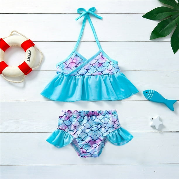 Baby girl skirt Child dress Little Girls Twopiece SuitsSwimsuits Quick