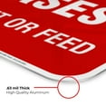 thumbnail image 6 of Privately Owned Horses Sign, Do Not Feed Horses Sign,, 6 of 8