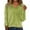 10#Green, variant on Sweaters for Women V Neck Casual Knit Long Sleeve Tops Lightweight Pullover Clothes Fall Fashion Outfits Camel XL