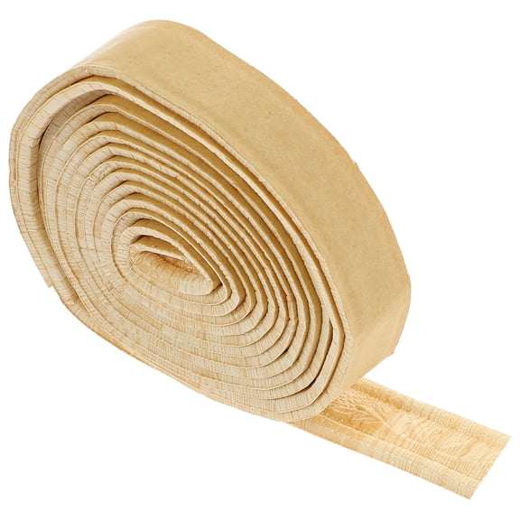 OUNONA Beige Self Adhesive 3D Foam Molding Trim for Wall Decoration with Anti Collision and Splashproof Properties 2 Rolls