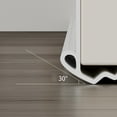 thumbnail image 3 of Sound Insulation Door Gap Seal Strip 96cm Length Easy to Cut and Install, 3 of 8