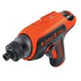 thumbnail image 2 of BLACK+DECKER Tournevis Sans Fil 4V MAX avec Rangement des Embouts (BDCS50C), Orange, 2 of 8