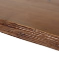 thumbnail image 3 of GDF Studio Ivy Industrial Faux Live Edge Rectangular Bar Table, Natural and Black, 3 of 13