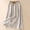 White, variant on Cotton Linen Maxi Skirts for Women with Pockets High Waist A-Line Split Midi Long Skirt Casual Beach Party Holiday Skirt