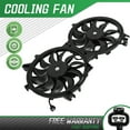 thumbnail image 3 of SCITOO Radiator Cooling Fan Compatible with 621-162 621840 674-50270 2008-2009 for Infiniti EX35 2009 for Infiniti FX35 2009 for Infiniti FX50 2007-2008 for Infiniti G35 2008-2013 for Infiniti G37, 3 of 4
