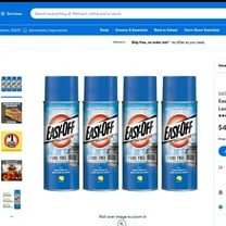 Easy-Off Fume Free Max Oven Cleaner, Lemon 24 oz (Pack of 4)