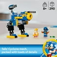 thumbnail image 4 of LEGO Sonic the Hedgehog Cyclone vs. Metal Sonic - Building Toy for Kids, Boys and Girls, Ages 8+ - Mech Suit with Metal Sonic and Tails Minifigures for Pretend Play - Gift Idea for Birthdays - 77002, 4 of 8