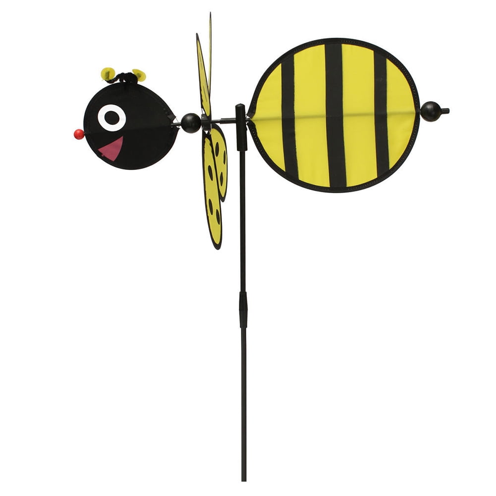 ATATMOUNT Bee Ladybug Windmill Whirligig Wind Spinner Home Yard Garden Decor Juguetes para niños