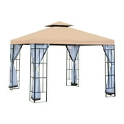 Garden Winds Replacement Canopy Top Cover for 01-0153 Gazebo - Riplock 350
