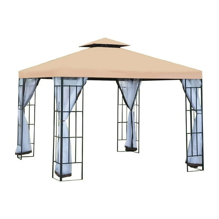 Garden Winds Replacement Canopy Top Cover for 01-0153 Gazebo - Riplock 350
