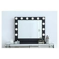thumbnail image 2 of Brenda 32 inch by 26 inch plug in LED 5000K mirror in black, 2 of 4
