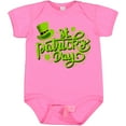 thumbnail image 3 of Inktastic St. Patrick's Day Hand Lettering with Green Top Hat Boys or Girls Baby Bodysuit, 3 of 5