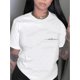 thumbnail image 2 of Women'S Casual Crew Neck Short Sleeve T-Shirt, Polyester Knit Fabric with Spandex, Medium Stretch, Alphabet Print, for All Season Comfort Tee, 2 of 8