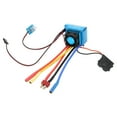 thumbnail image 3 of Rc Motor, Electronic Dustproof Speed Controller Waterproof Brushless Motor Esc Combo,  Balanced Rotor For RC Airplane Truck RC Car Helicopter 80A, 3 of 8