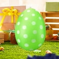 thumbnail image 6 of lsiaeian 2024 Inflatable Easter Eggs Outdoor Decoration Hanging Colorful Egg Ornaments for Holiday Yard Garden Lawn Porch Party (24inch, Green), 6 of 8