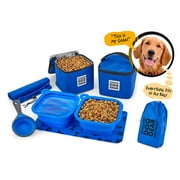 Mobile Dog Gear Dine Away 7-Piece Travel Set Bag (Choose Your Size)