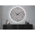 thumbnail image 2 of Monarch Specialties - Clocks, 30" Round, Large Oversized, Wall Clock, Grey, Contemporary, Modern, 2 of 5