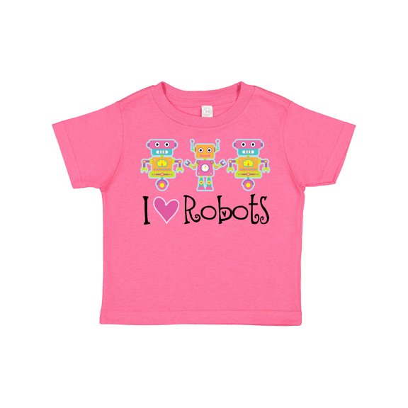 Inktastic Robot Lover Robotics Girls Toddler T-Shirt