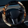 thumbnail image 2 of Wolf 14.5 Inch Printed PVC Leather Car Wheel Cover Steering Wheel Covers Auto Accessories, 2 of 6