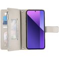 thumbnail image 4 of Funda cartera GANGXUN para Xiaomi Poco M6 Pro 4G , cuero PU con tarjetero, cremallera, correa de mano, soporte y protección 1234°, 4 of 6