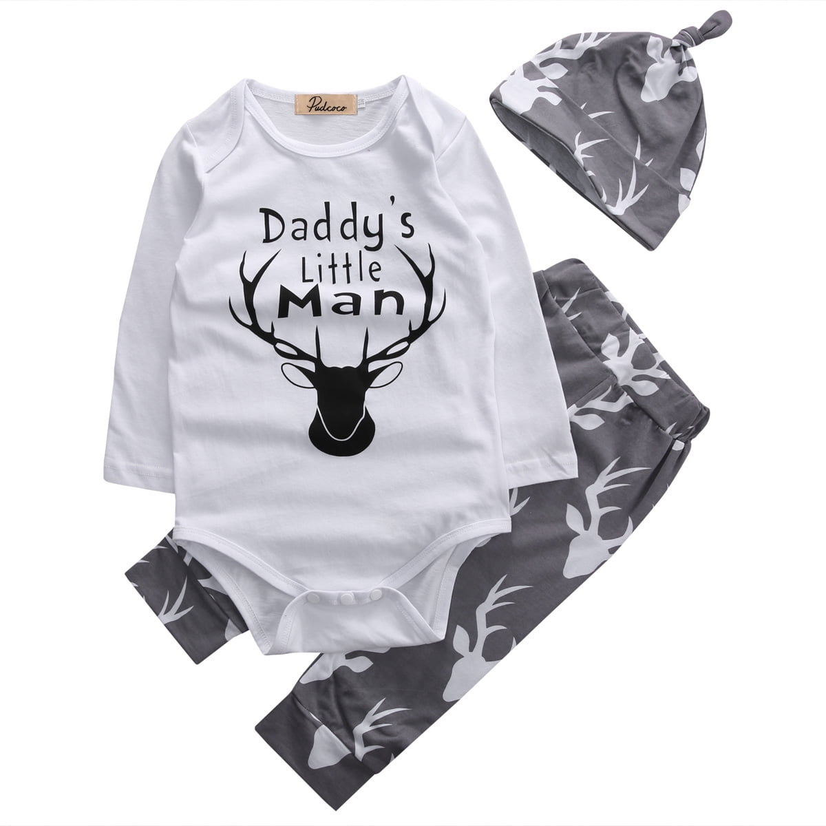 Daddy's little best sale man baby clothes