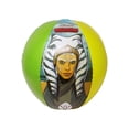thumbnail image 4 of Star Wars Inflatable Beach Ball 13.5 Grogu Baby Yoda & 18" Drawstring Sling Bag, 4 of 6
