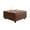 Brown, variant on Yesurprise 32" Leather Lift-Top Ottoman Cube Bench, Coffee Table Ottoman with Large Storage Space, Tufted Buttons, Vintage Bronze Rivets, Storage Coffee Table for Living Room