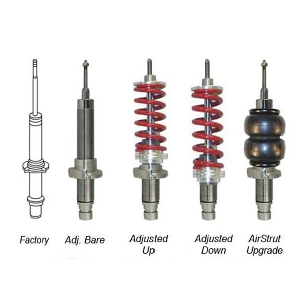 AirBagIt LOWACU15R Lowboyz 13 In. Shorter Than Original Equipment