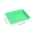 thumbnail image 2 of Toyandona Assorted Color Plastic Art Trays  for Flower Planting 5Pcs, 2 of 8