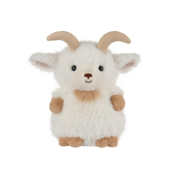 Apricot Lamb Bashful Goat Plush Toy for Kids 6 Inches