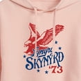 thumbnail image 3 of Lynyrd Skynyrd - Soaring Eagle - Juniors Cropped Pullover Hoodie, 3 of 5
